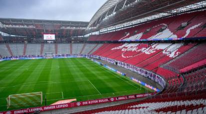 Das Stadion von RB Leipzig 