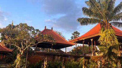 Ein Tempel auf Bali 