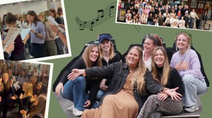 The hosts of ‘The Voice Collective Hamburg’ and impressions of an evening.