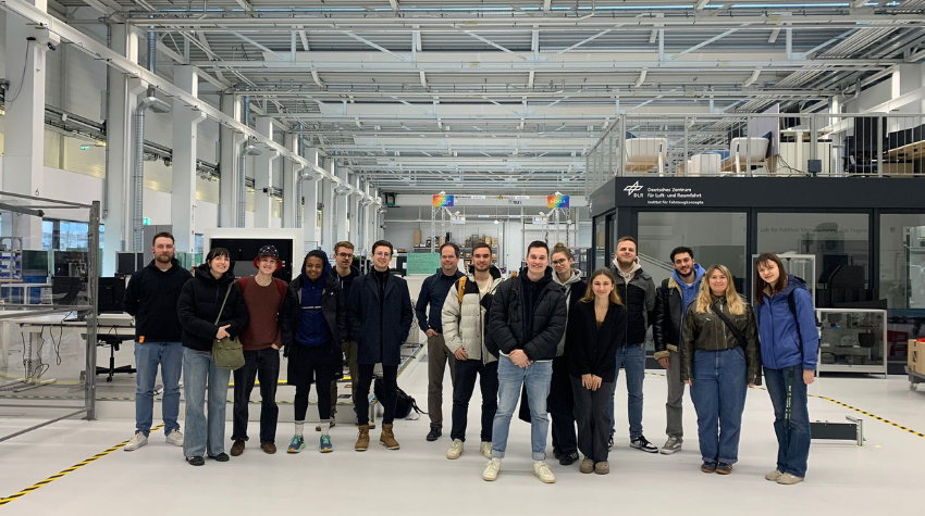 Group picture of the attending students.