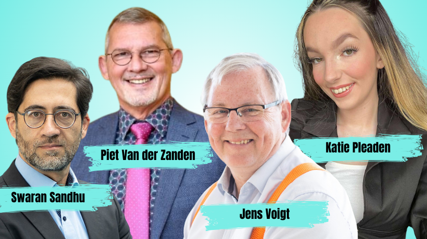 Learning environment experts: Swaran Sandhu, Piet Van der Zanden, Jens Voigt and Katie Pleaden
