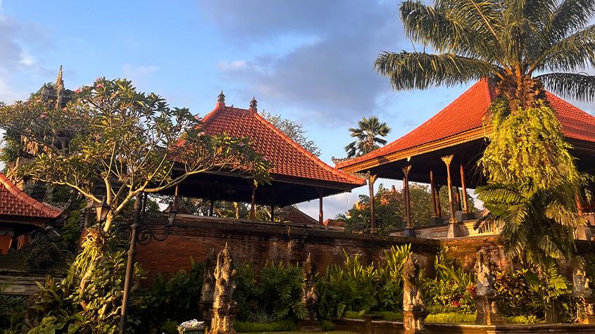 Ein Tempel auf Bali