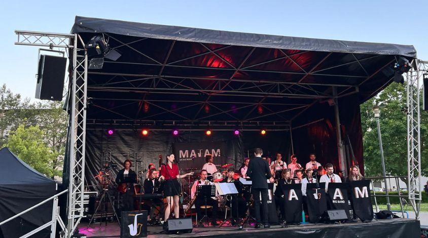 Big Band MAJAM bei der MediaNight