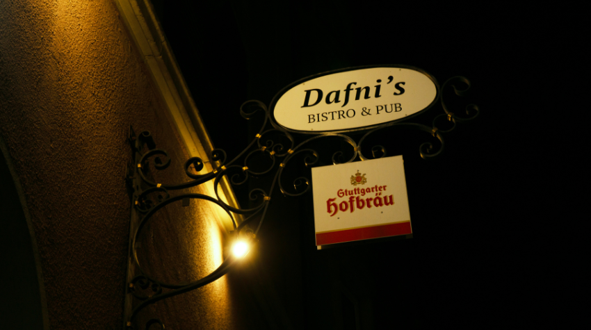 Dafnis von außen