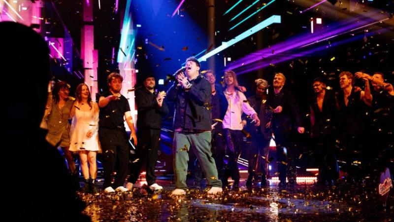 Der Auftritt von ISAAK beim Vorentscheid in Berlin im Februar 2024 überzeugt Jury und Zusehende. 